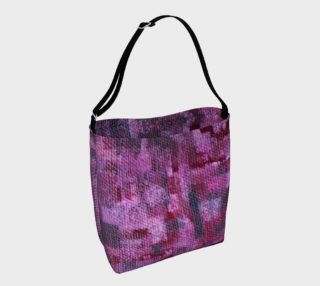 Abstract Mosaic Pink Tote preview