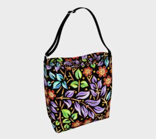 Filigree Floral Tote Neoprene Bag preview