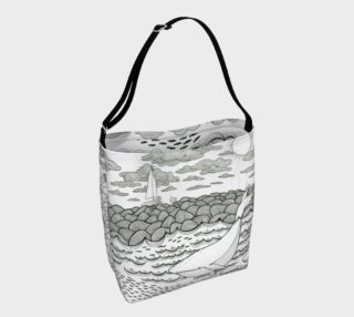 Whale and Mermaids Ocean Tote  preview