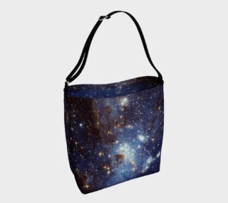 Blue Nebula Space Stars preview