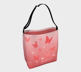 Aperçu de Pink Butterfly Tote Bags