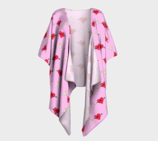 Aperçu de Struck by Cupid's Arrow Draped Kimono