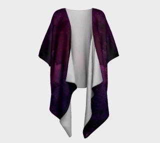 Aperçu de Mage's Apprentice Purple Draped Kimono For Fantasy Geeks