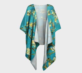 Vincent Van Gogh Blossoming Almond Tree Draped Kimono  preview
