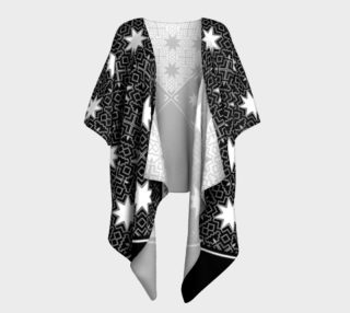 Star Geometric Draped Kimono preview