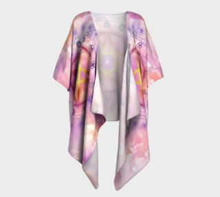Sunset Pentacle Draped Kimono by Tabz Jones preview