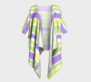 Bright Green Yellow Purple Stripes  preview