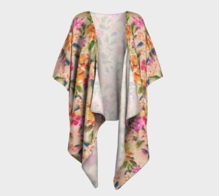 Golden Flitch (Digital Vintage Retro / Glitched Pastel Flowers - Floral design pattern) preview