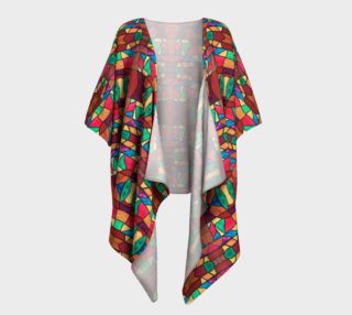Penobscot Stained Glass Kimono Drape preview