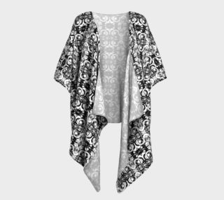 Charcoal Kimono Drape preview