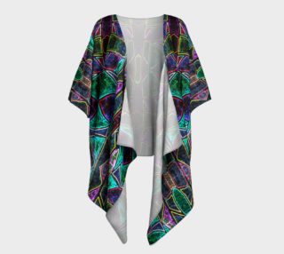 Tourmaline Stained Glass Kimono Drape preview