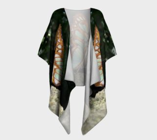 Aperçu de Malachite Butterfly Draped Kimono