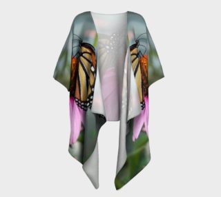 Aperçu de Monarch Butterfly Draped Kimono