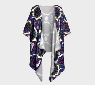Psych Girl - draped kimono preview