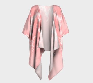 Pink Lightning Draped Kimono preview