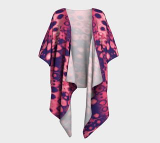 Pink and Purple Nebula Draped Kimono preview