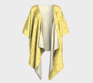 Yellow Popcorn Draped Kimono preview