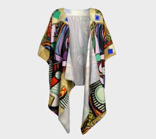 Picasso art collage  Draped Kimono aperçu