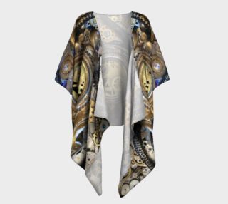 Gears and Hoses Draped Kimono preview
