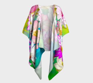  Lotus   pond Draped Kimono aperçu
