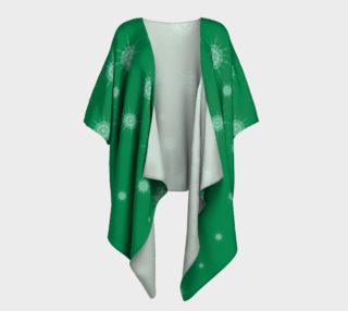 Green Snowflake Kimono preview