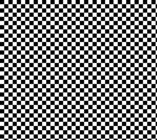 One Inch Black and White Checkerboard Squares. Each square is one inch wide and tall.  preview