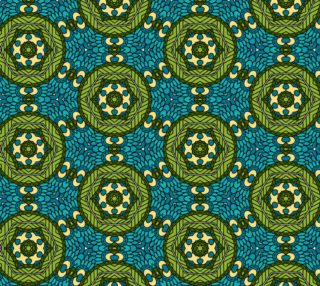 Blue and Green Vintage Abstract 1 preview