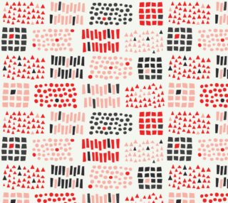 Sofs Designs sticks and stones fabric collection. Full print preview