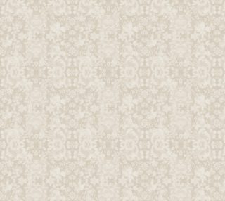 Ivory Damask Vintage Rococo Print preview