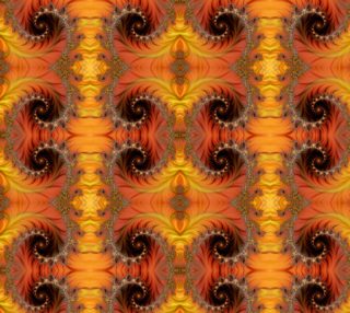 Papaya Basic Repeat Mirrored preview