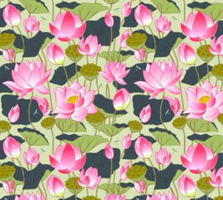 pond Pink Lotus aperçu