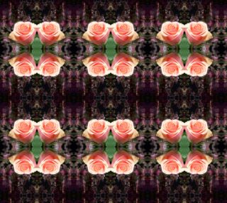 Pink Rose and Dark Velvet Pattern preview