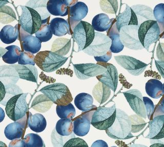 Plum Plum Pattern Fabric preview
