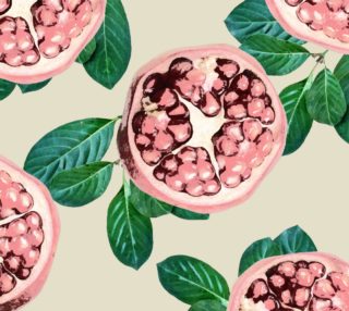 Aperçu de Pomegranate V2 Fabric