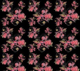 roses fabric preview