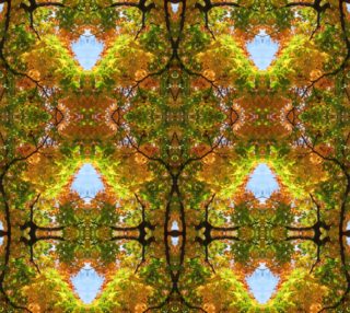Autumn Leaf Kaleidoscope Medium 9.31 X 12.40 preview