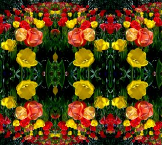 Tulip Festival Bright Large basic mirror 0504 12.73 x 16.96 preview