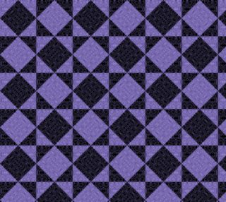 Traditional Purple Damask Quilt Block Fabric preview