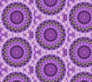 Purple Mandala Fabric preview