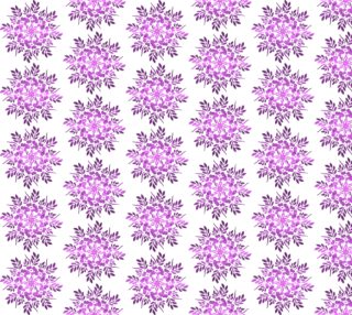 Floral circles purple mandala preview