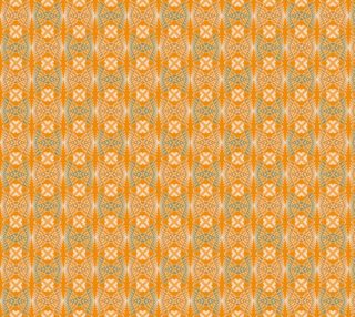 Ethnic geometric orange pattern preview