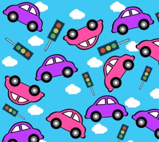 Pink and Purple Cars preview