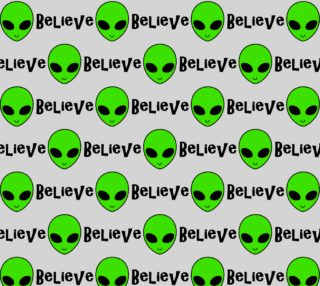 BELIEVE - Green Alien aperçu