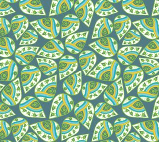 Abstract Paisley Leaves preview