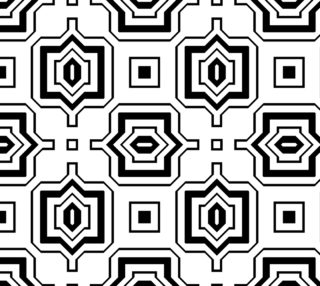 Aperçu de Black and white Geometric 11
