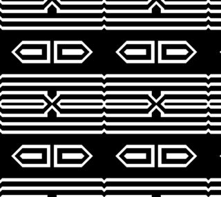 Aperçu de Black and white Geometric 14