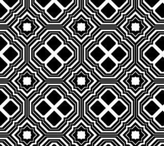 Aperçu de Black and white Geometric 20