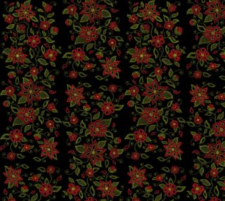 Metis Art Fabric Native Beading Pattern Fabric preview
