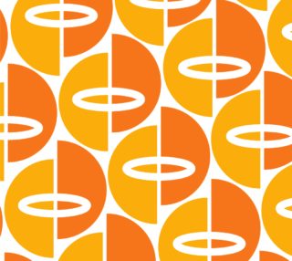 Mid-Century Modern Orange/Gold preview