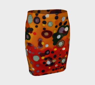 Dots Fitted Skirt preview